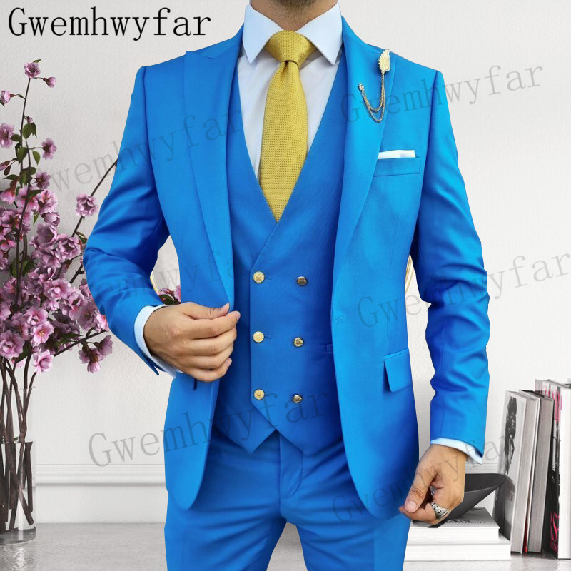 Gwenhwyfar Groomsmen Peaked La - Men Formal Wear For Wedding 评论和价格