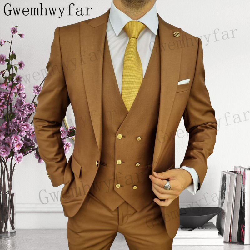 Gwenhwyfar Groomsmen Peaked La - Men Formal Wear For Wedding 评论和价格