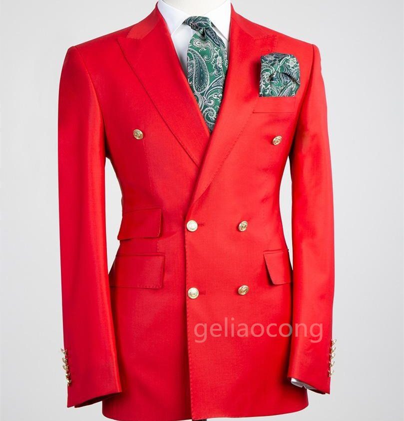 XS-6XL Wedding Men Suits Blaze - Men Formal Wear With Coat 评论和价格
