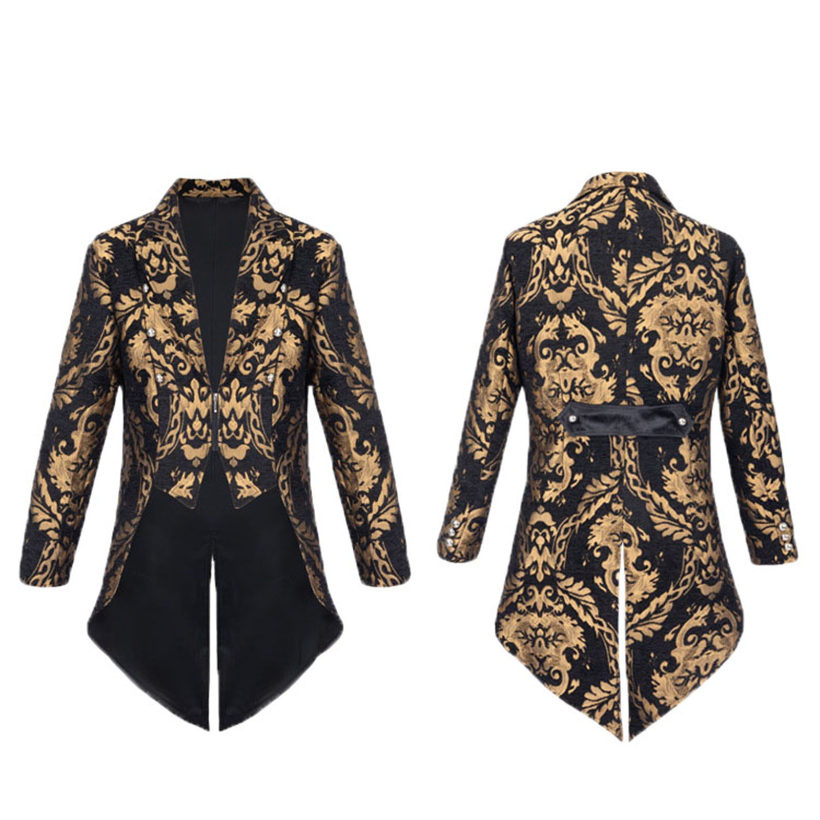 Medieval Mens Tailcoat Steampu - Victorian Men'S Formal Wear 评论和价格