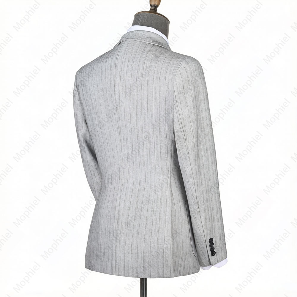 Mophiel Light Grey Men Suits S - Men'S Formal Wear In Wedding 评论和价格