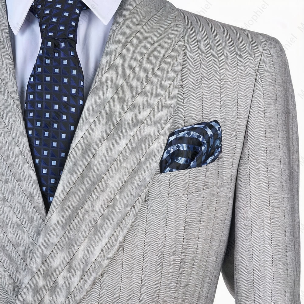 Mophiel Light Grey Men Suits S - Men'S Formal Wear In Wedding 评论和价格