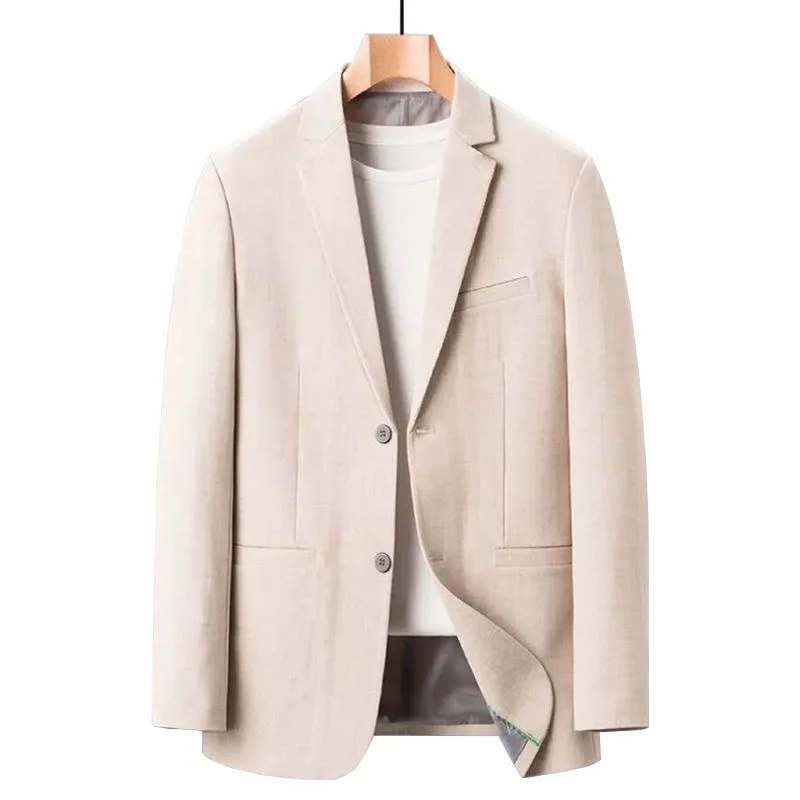 New Spring Man Thin Formal Wea - Men Formal Wear With Coat 评论和价格