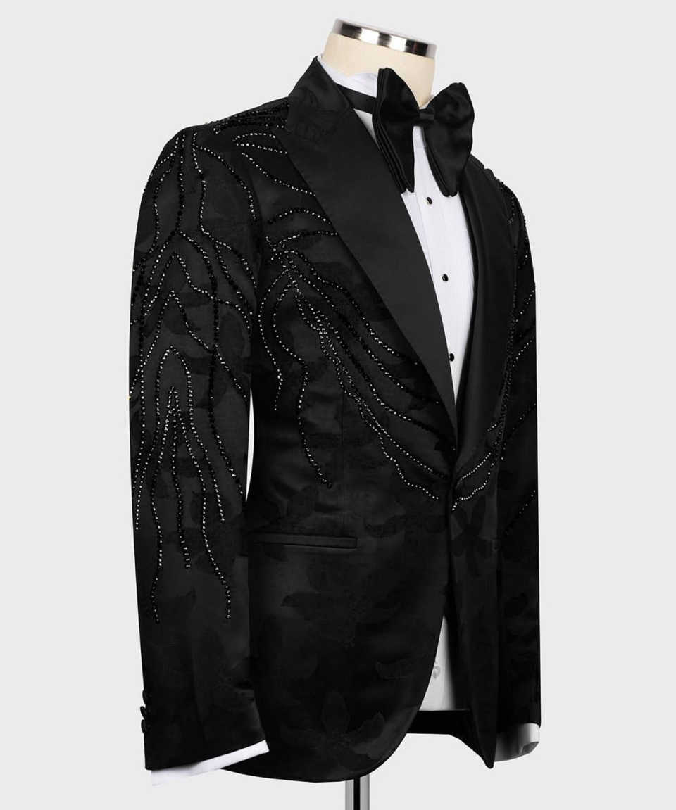 Party Suit Fashion Show Weddin - Men Formal Wear With Coat 评论和价格