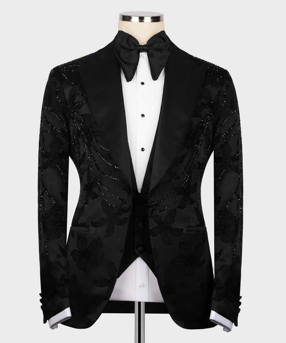 Party Suit Fashion Show Weddin - Men Formal Wear With Coat 评论和价格