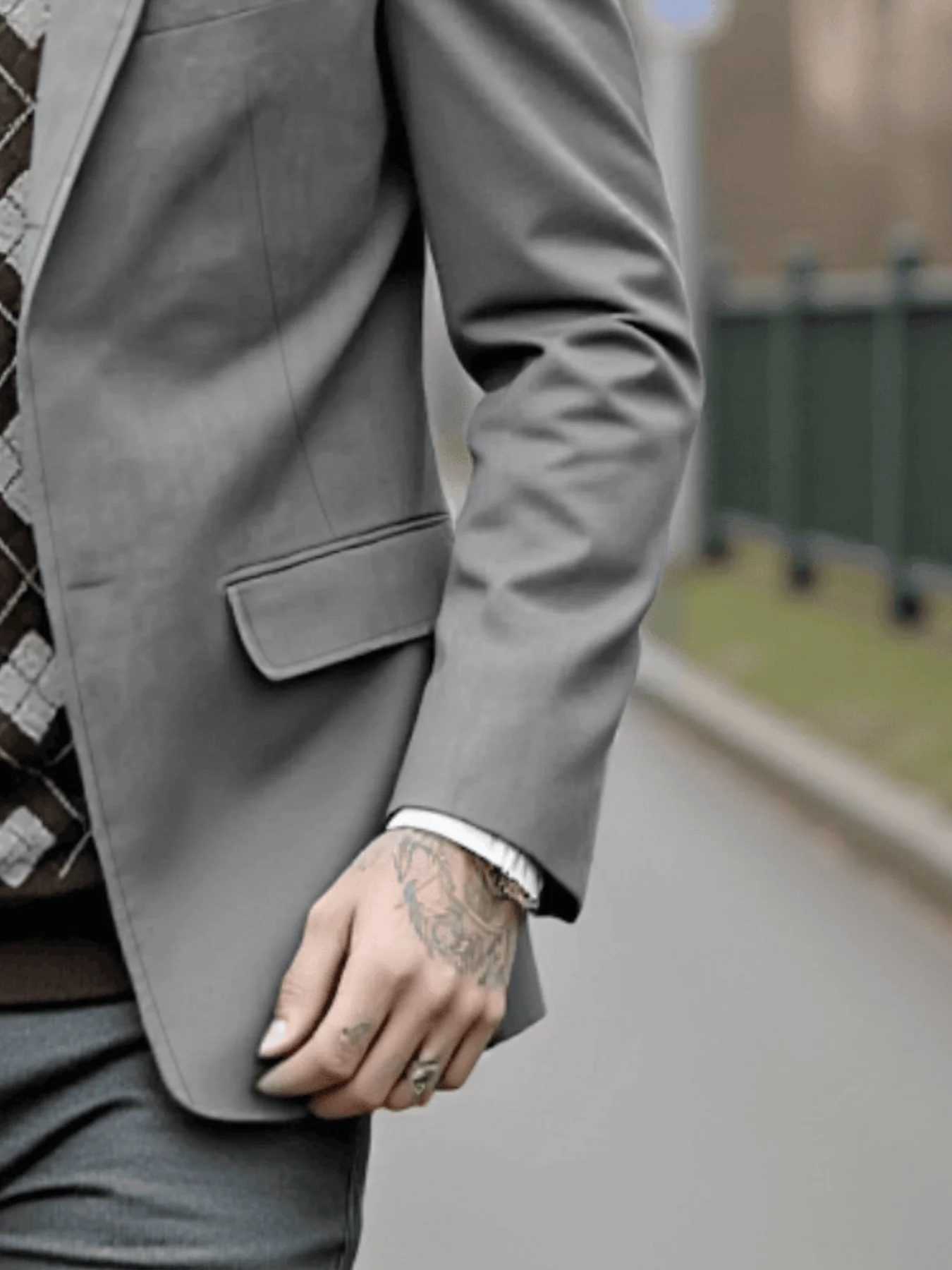 Spring Men's Single-Breasted J - Men Formal Wear With Coat 评论和价格