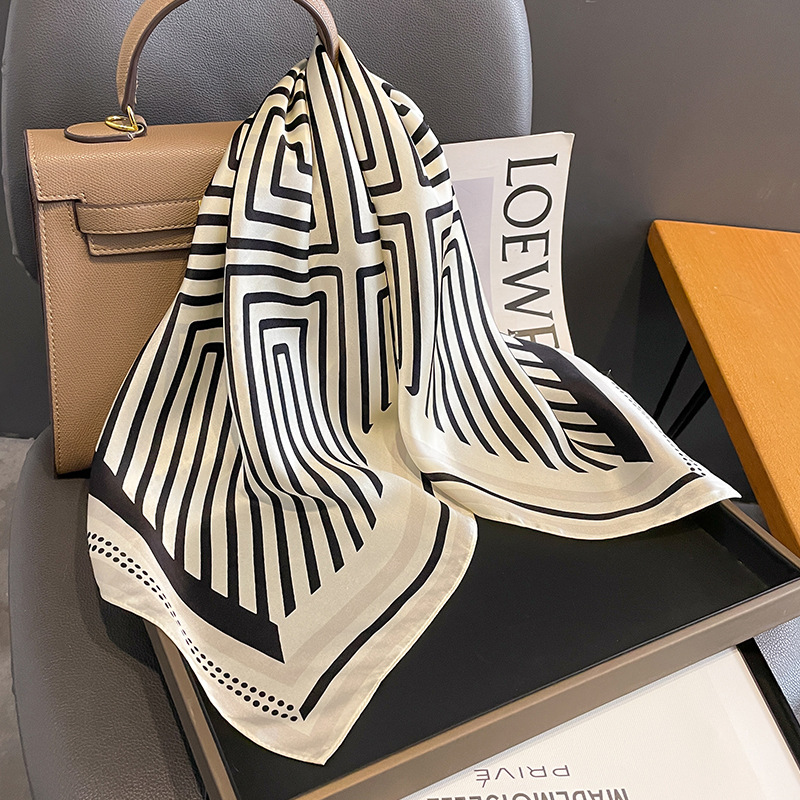 Luxury Brand Neckerchief Sprin - Silk Tie Woven 评论和价格
