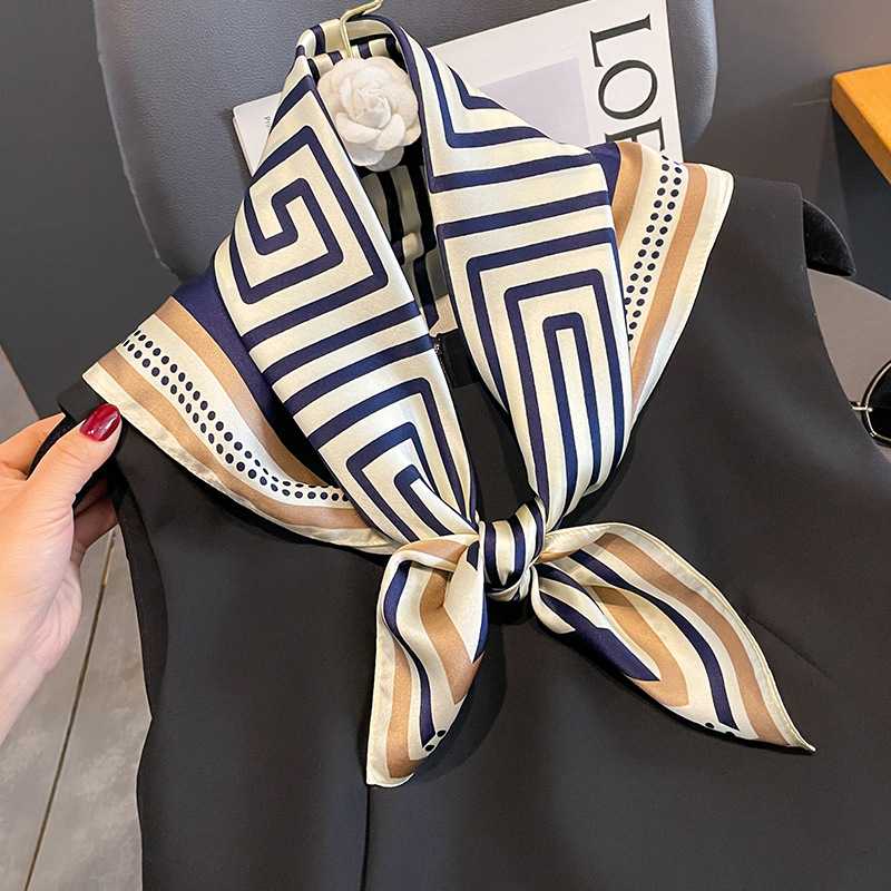 Luxury Brand Neckerchief Sprin - Silk Tie Woven 评论和价格