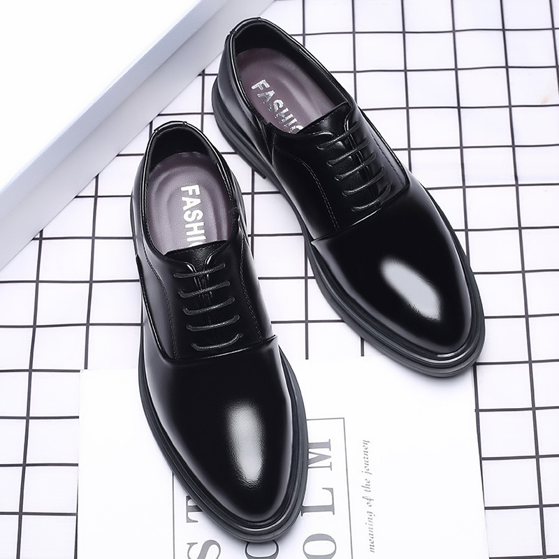 Men Dress Shoes Formal Oxfords - Men Formal Wear For Wedding 评论和价格