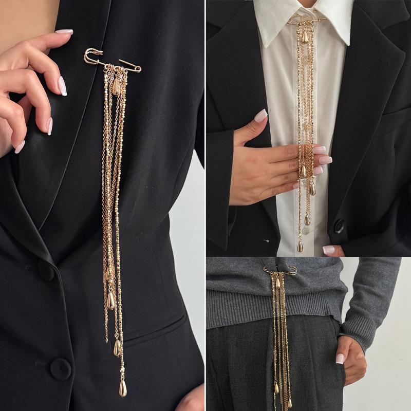 Elegant Water Droplet-tassel B - Mens Formal Look 评论和价格