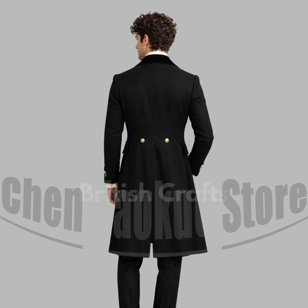 Black Men Victorian Tailcoat 3 - Victorian Men'S Formal Wear 评论和价格