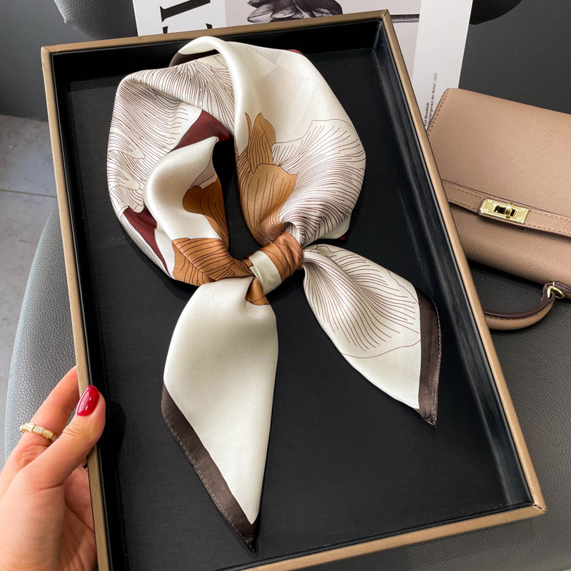 70cm New Women Silk Printed De - Silk Tie Woven 评论和价格