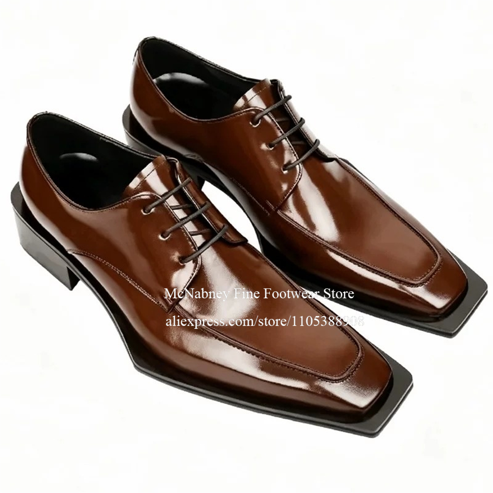 Spike Studs Leather Dress Shoe - Men Formal Wear For Wedding 评论和价格