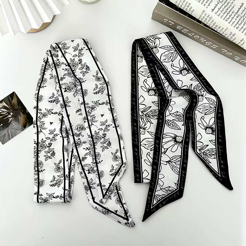 Luxury Fashion Woman Skinny Si - Silk Tie Woven 评论和价格