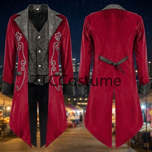 Steampunk Victorian Tailcoat M - Victorian Men'S Formal Wear 评论和价格